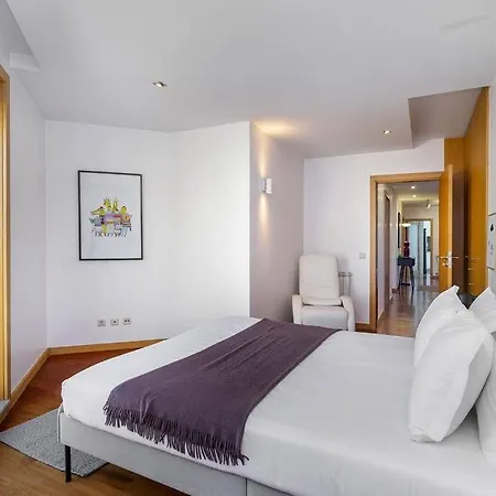 Apartmán Ocean Front 4-bed Luxury W/ Terrace & Parking Matosinhos (Porto)